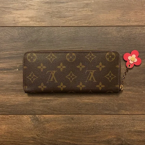 ❌SOLD❌ Louis Vuitton Monogram Pink Blooming Flower Clemence Wallet - Picture 3 of 16